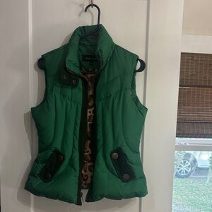 Green Puffer Vest